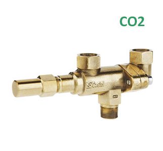 Changeover valves CO2