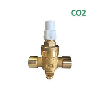 Castel service valves CO2